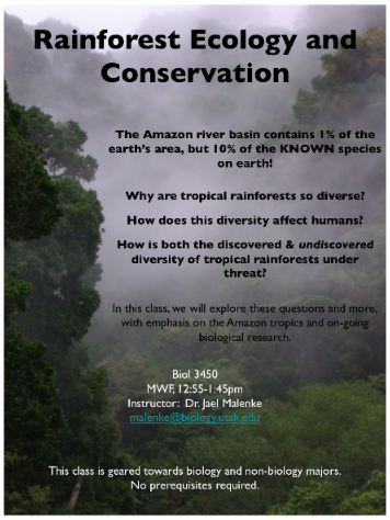 Rainforest Ecology and Conservation